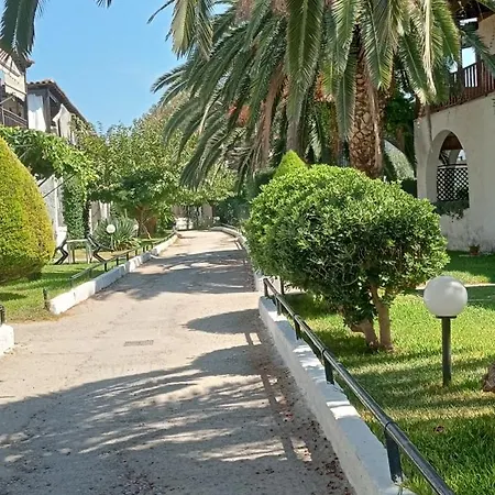 Διαμέρισμα Teo Apartment The Palm Oasis House 80M From The Sea Σκάλα Φούρκας