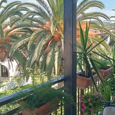 Teo Apartment The Palm Oasis House 80M From The Sea * Σκάλα Φούρκας