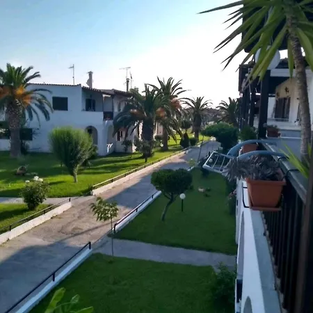 Teo The Palm Oasis House 80m From The Sea 아파트 Skála Foúrkas
